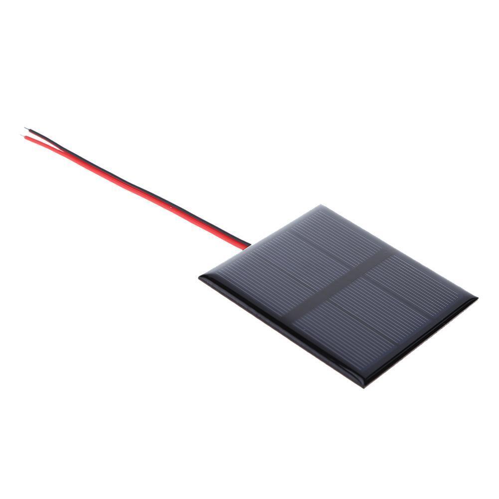 0.7W 1.5V Solar Panel Polycrystalline Silicon 1.2v Batter Charger w/ Cable