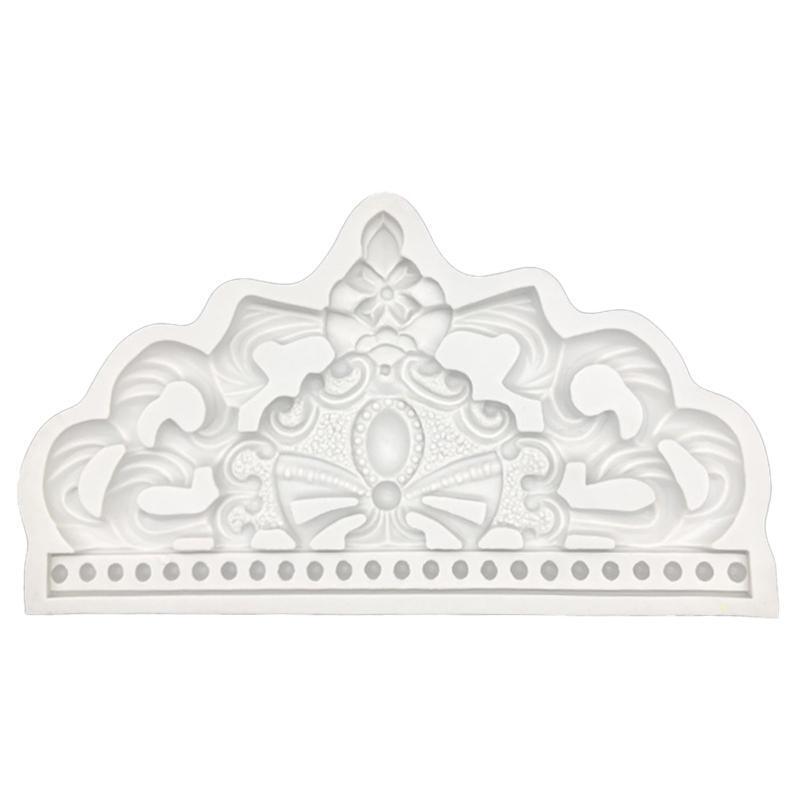 DIY Fondant Molds Chocolate Moulds Candy Mould Crown Shaped Silicone Material