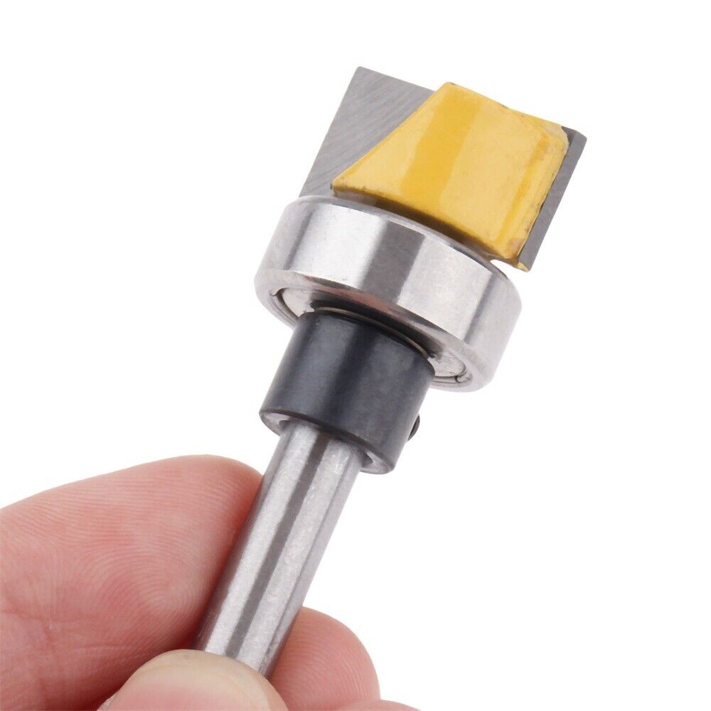 Durable Milling Trimming Template Bottom Cutting Cutter Woodworking Router Bit
