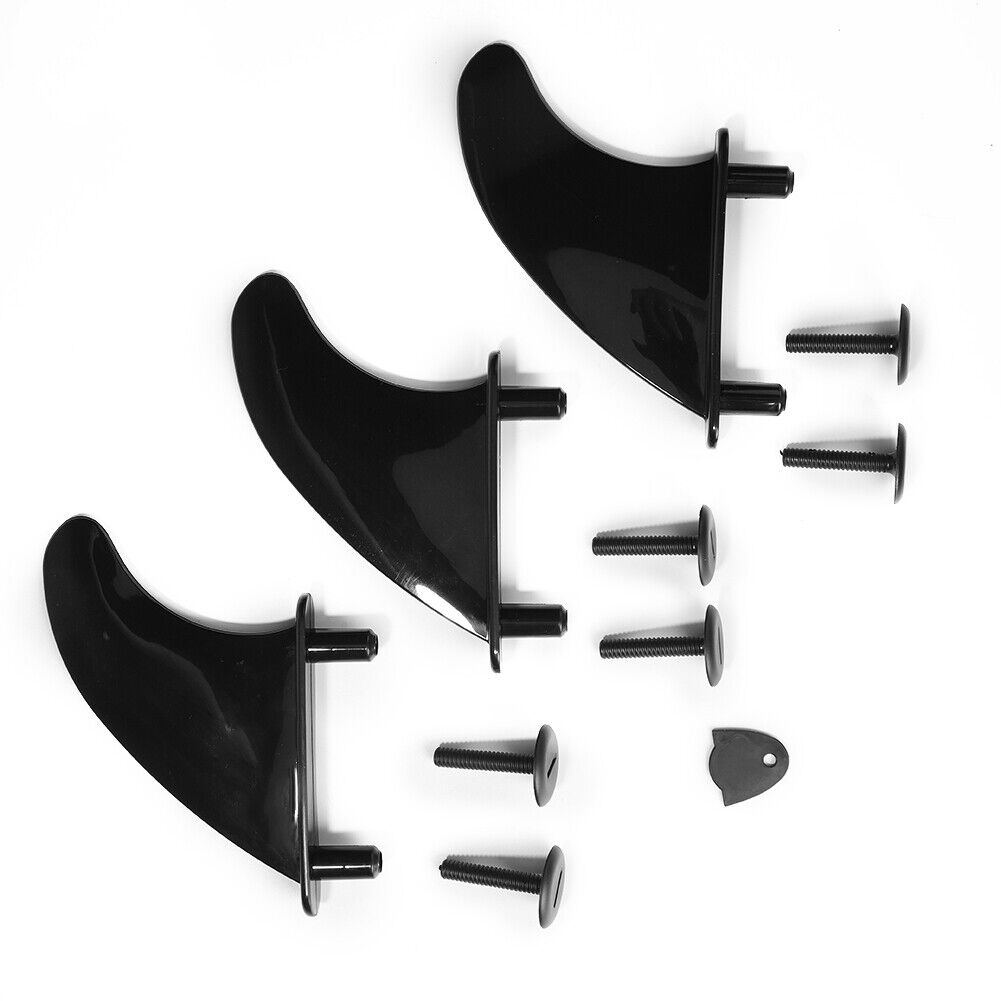 3x Soft Surf Fin for Surfboard Softboard Stand Up Paddle Board Accessories