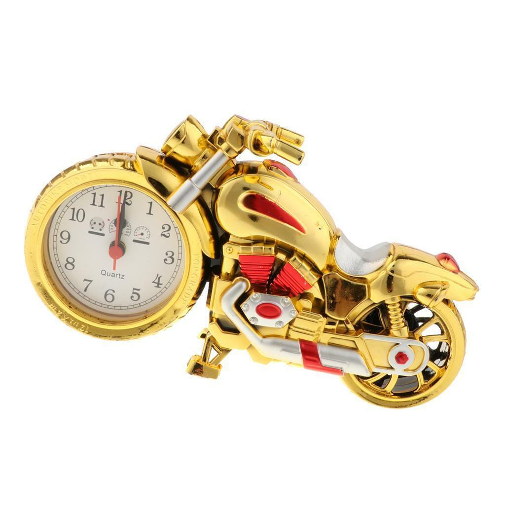 2 Pieces Motorcycle Clock  for   hotel showcase gifts