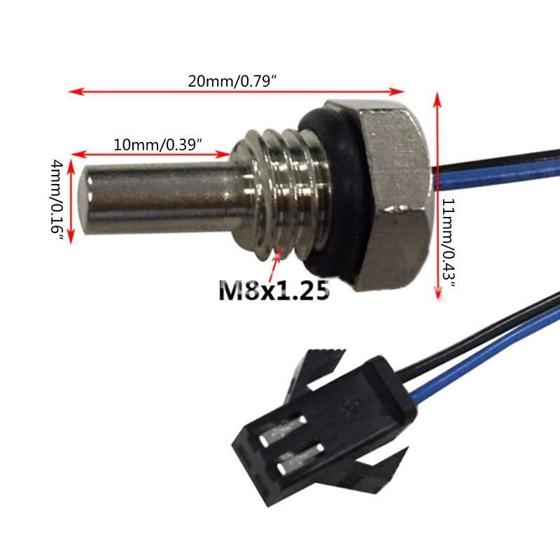 Waterproof Probe 50K Resistance Temperature Sensor for Microwave Oven Fryer