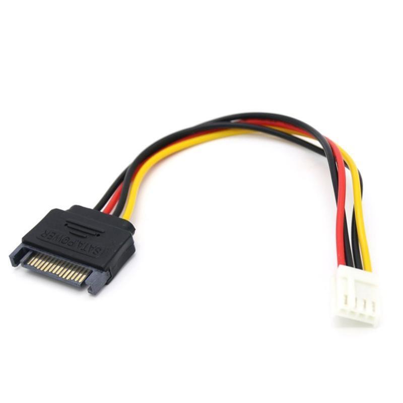 Sata 15Pin Power Converter Adapter Cable 4Pin IDE to Sata 15P Power Extension