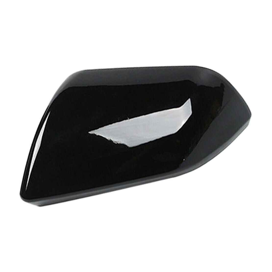 Glossy Black Side Rearview Mirror Cover Cap Trim Fit For Ford Mustang 2015-2019