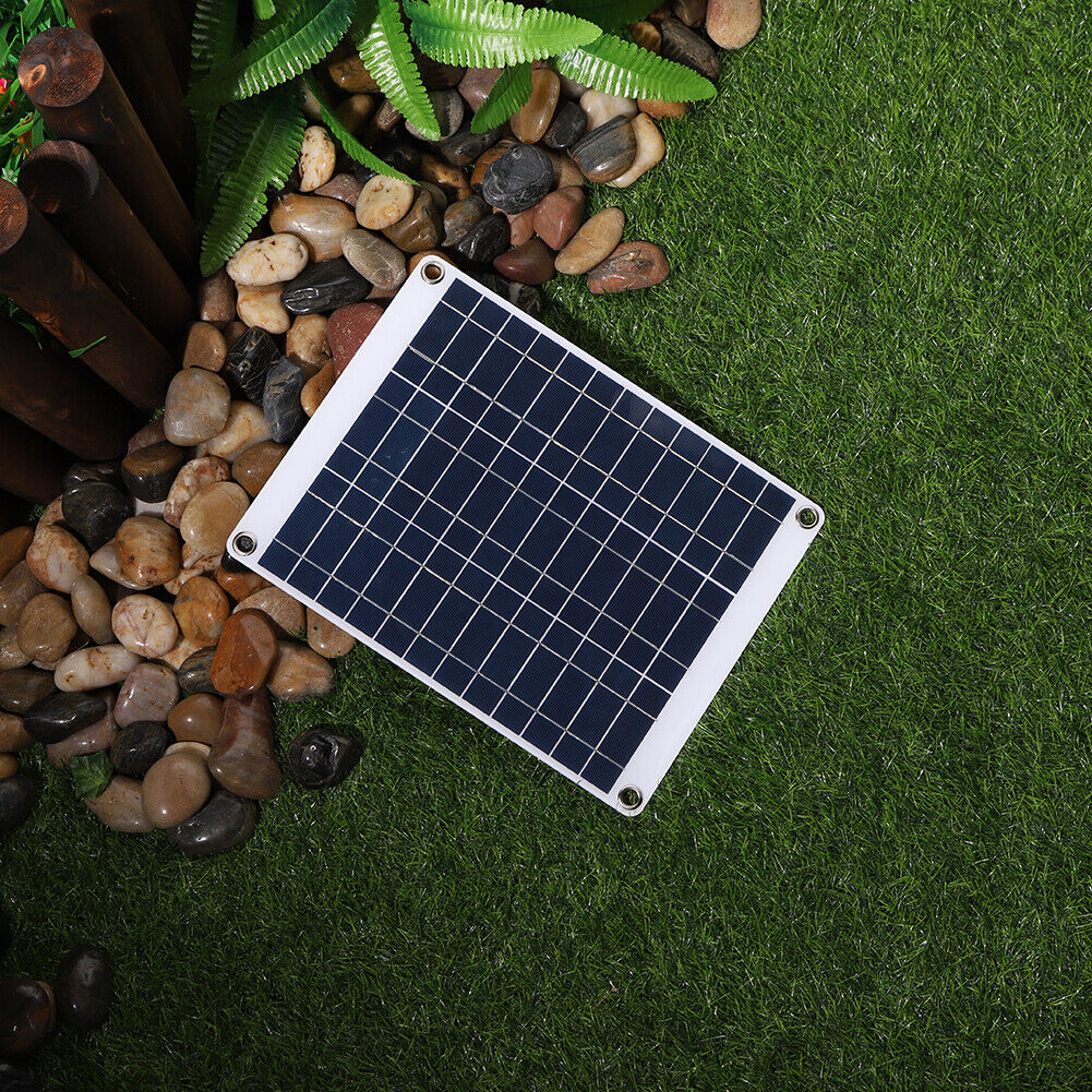 15W Solar Panel Cell 1000mA Mobile Phone 12V Automobile Car Battery Charger