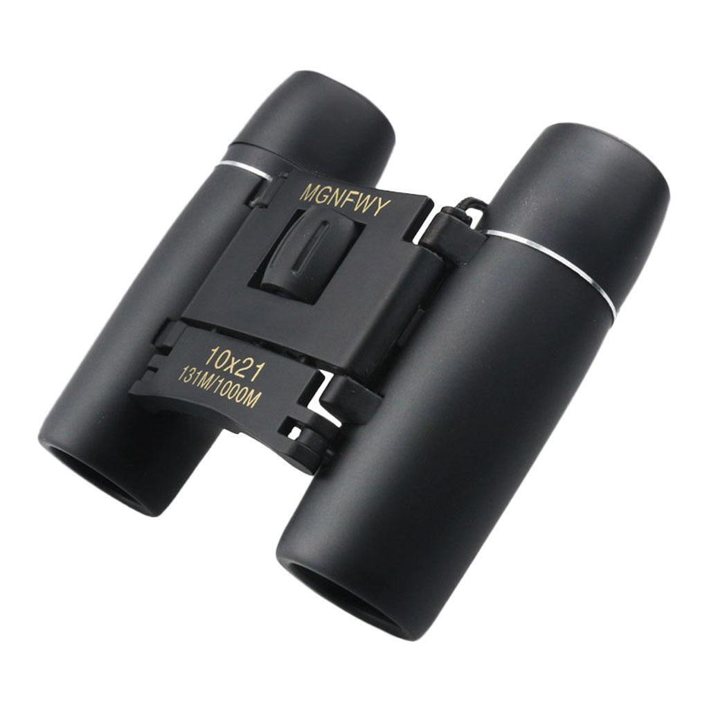 Portable Optics HD 10x21   Clear BaK7 Roof  Binoculars Waterproof