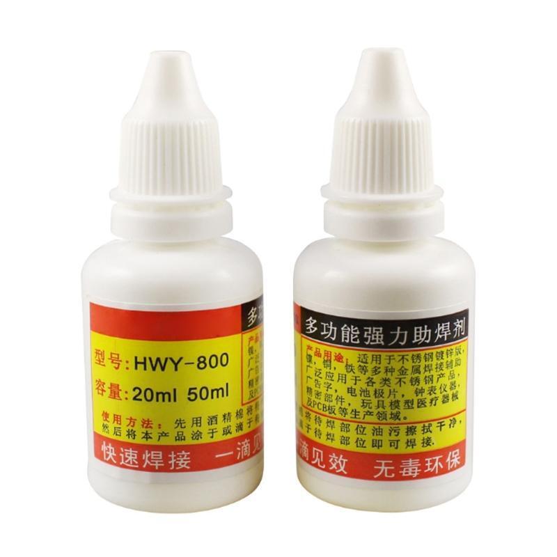 Stainless Steel White Iron Soldering Agent Powerful No-clean Rosin Flux
