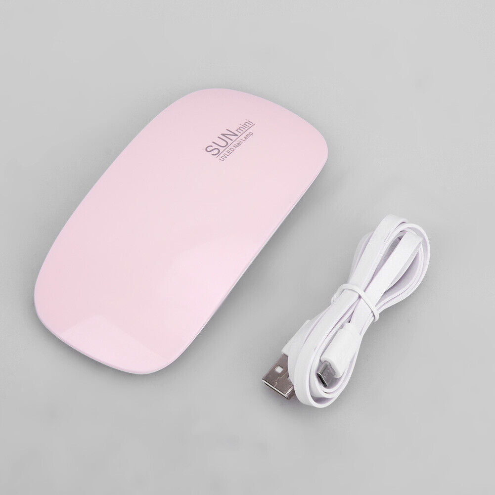 6W Mini Portable LED Sunlight UV LED Lamp Nail Gryer With USB Cable