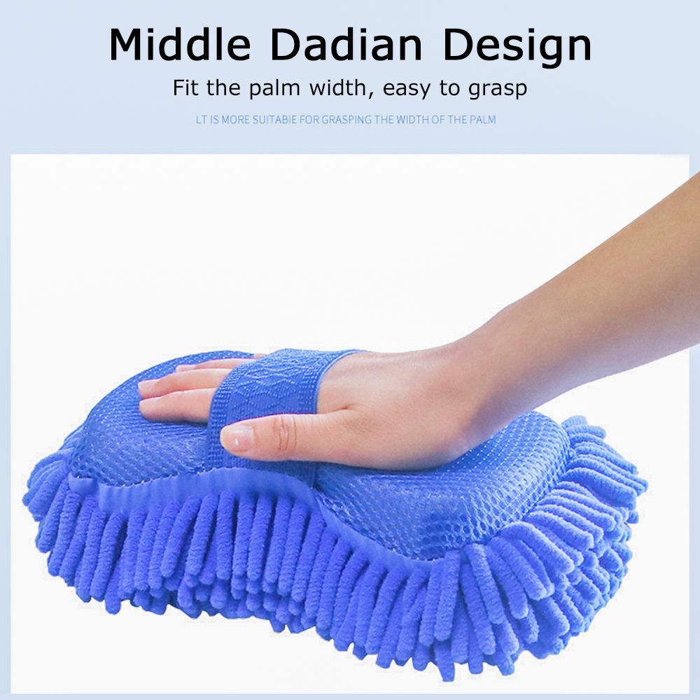 Towel Windows Cloth Car Cleaning Brush Vehicle Wash Gloves Cleaning Sponge