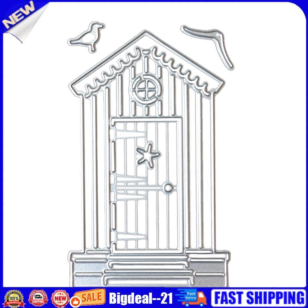 DIY House Embossing Metal Die Cutting Scrapbook Stencils Decorative Cards