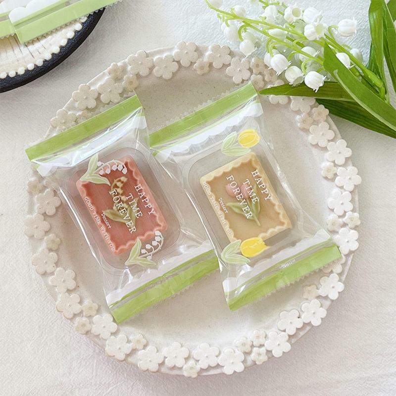 30g Cute Flower Shape Pastry Moulds Mooncake Molds Mooncake Mould Baking Gadgets