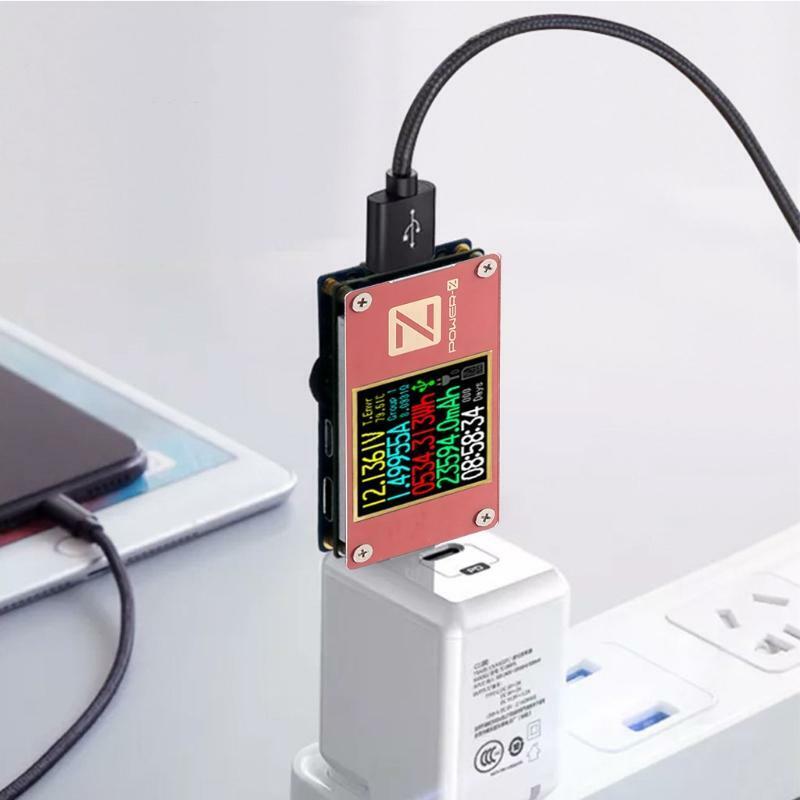 YK001-USB high-precision fast charging data line voltage and current tester