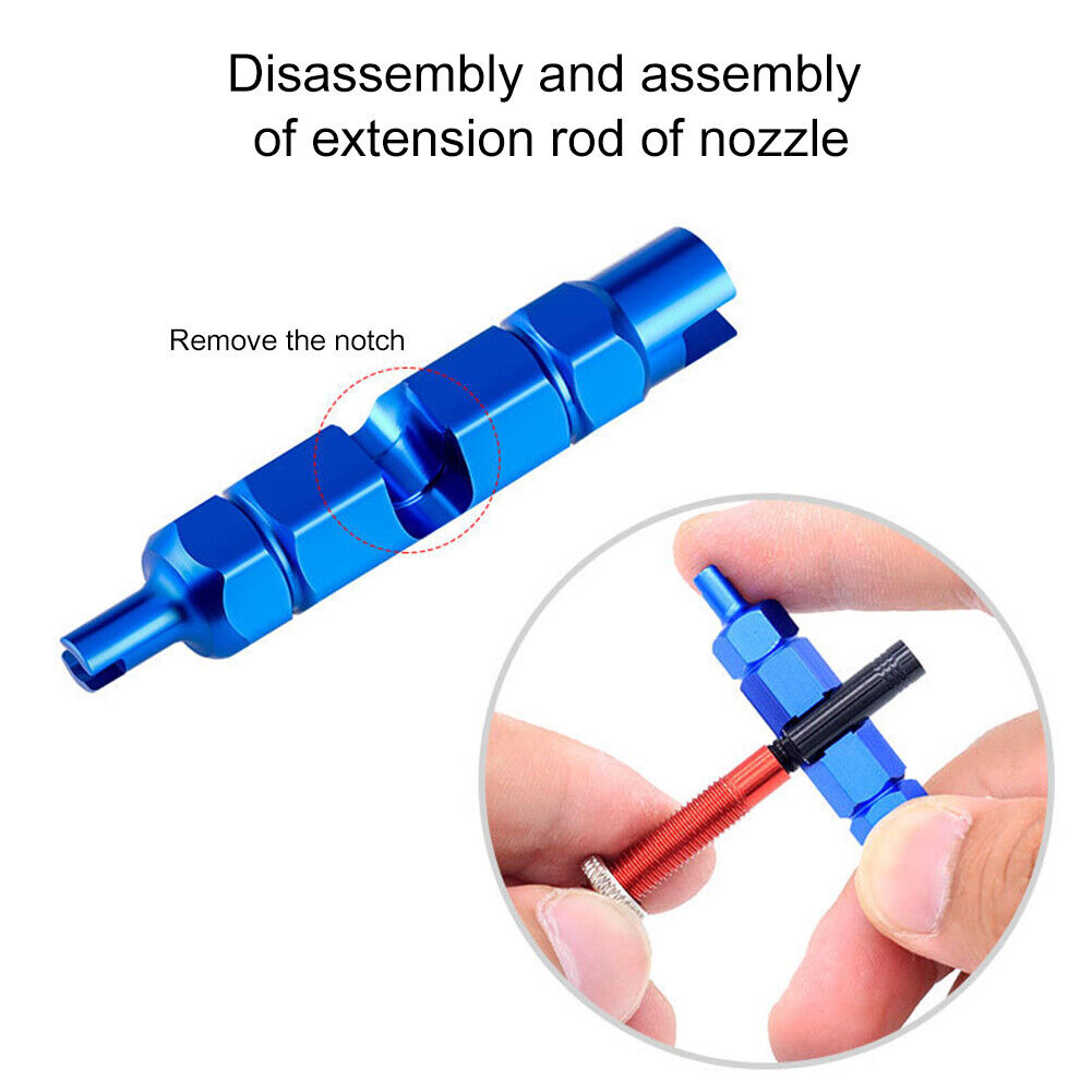 RISK Bicycle Wrench Valve Core Aluminum MTB Tire Tube Nozzle Removal Tools