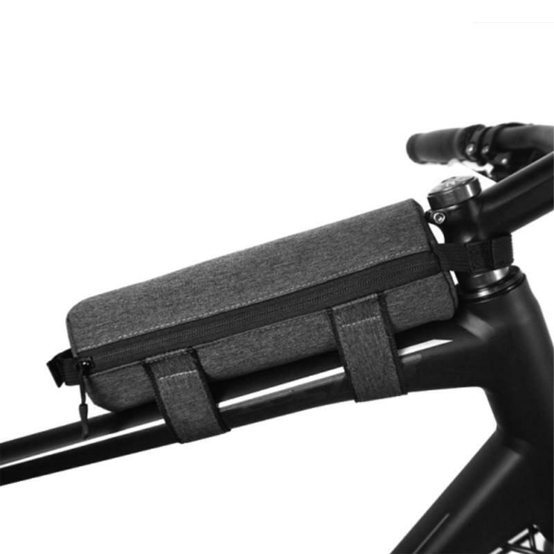 Bike Handlebar Tube Bag Bicycle Front Frame Storage Bag,Front Cover and Handle