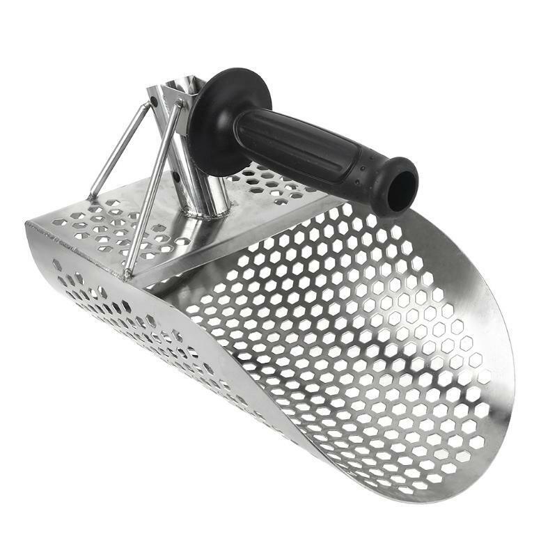 Metal Detecting Shovel Sand Scoop Stainless Steel Digging Spade Metal Detector