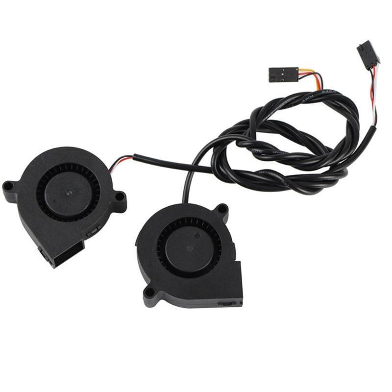 Dual Ball/Sleeve Bearing Brushless Cooling Turbine Fan 2Pcs Prusa I3 Mk3 5V 2Pin