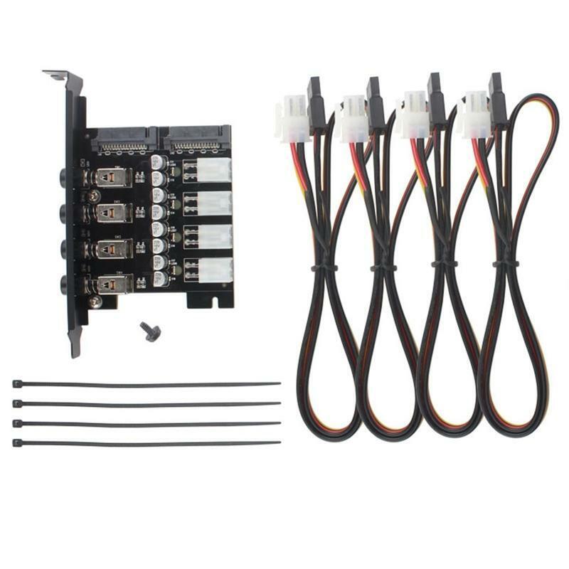 1Set Universal Computer hard disk rack Host PCI Expansion Card Slot Rack Black