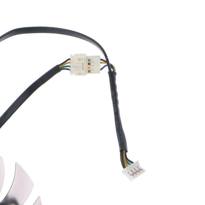 75MM PLD08010S12H 4Pin VGA Fan Graphics Card Cooling Fan for GTX 1050TI 550 12V