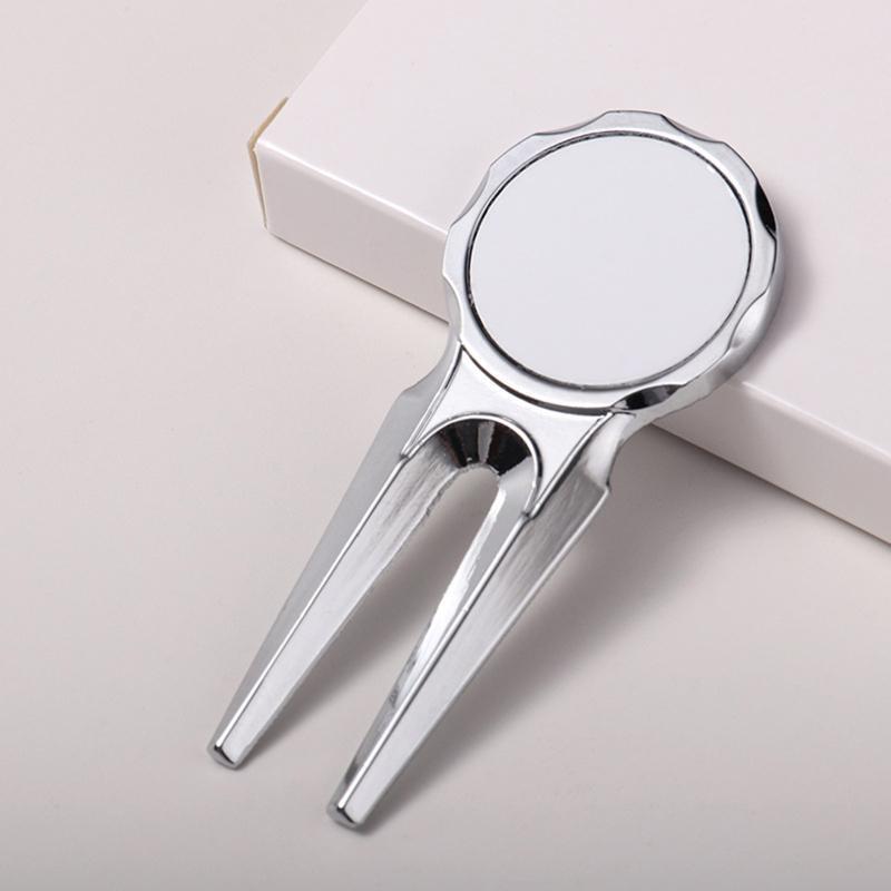 1Pc Mini Golf Divot Tool Zinc Alloy Golf Divot Repair Tool Metal Golf Divot Tool