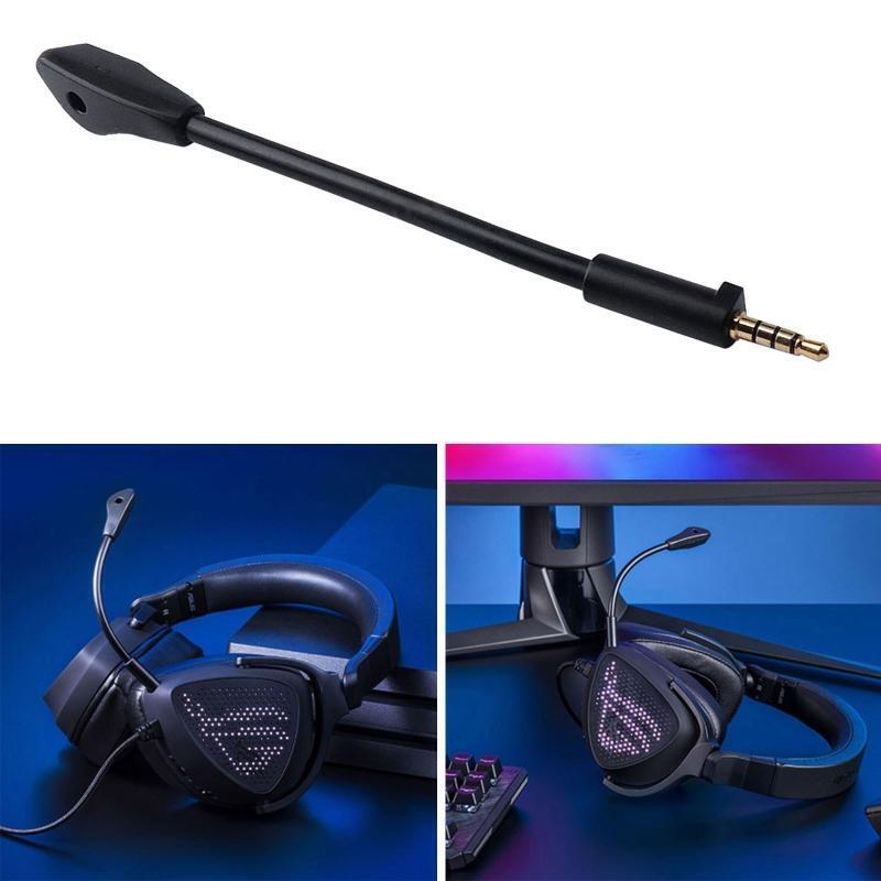Detachable Game Headset Mic 3.5mm Audio Port Repair for Asus ROG Delta Earphone