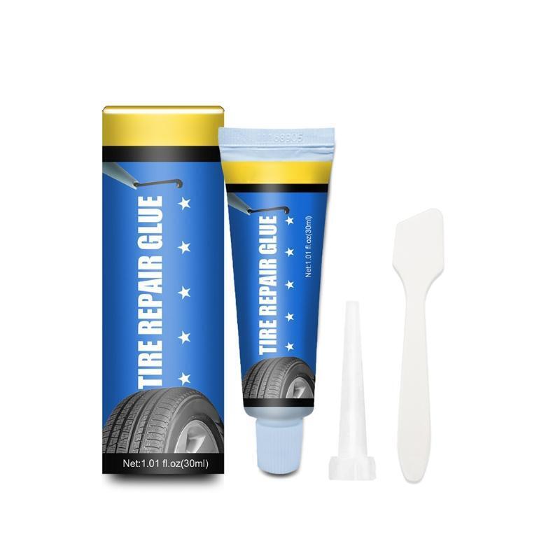 Bike Tire Puncture Crack Repair Glue Cement Tools Inner Tube with Small Scraper