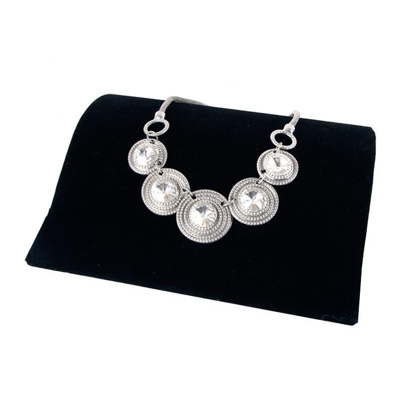 Black Velvet Necklace Bracelet Storage Display Rack Creative Women Pendant Tool