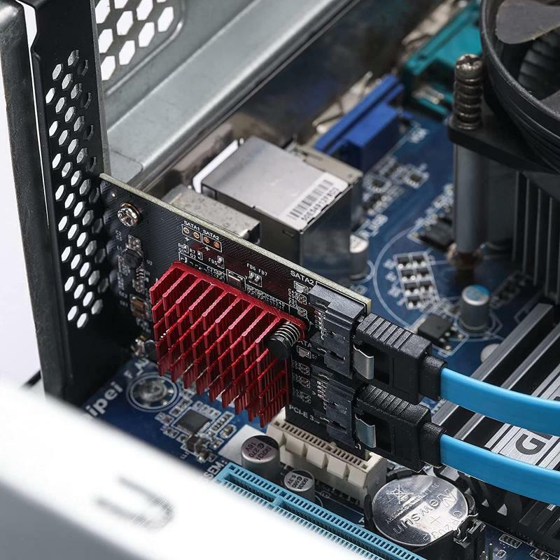 PCI Express Sata 3.0 Controller Card, 2-Port PCIe to Sata III 6GB / s Adapter