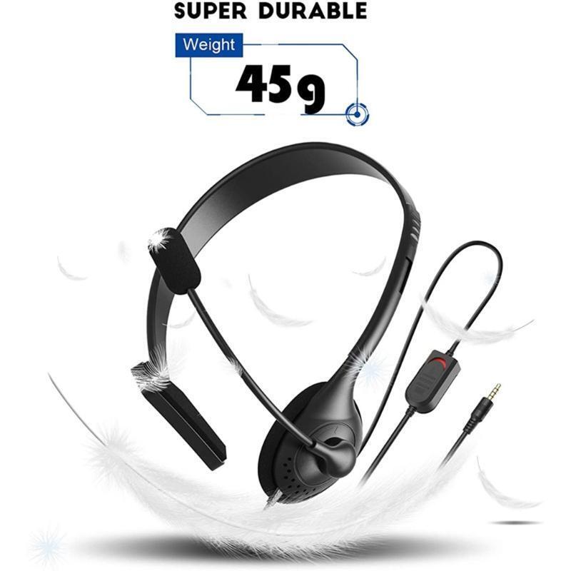 Professional Telephone Headset for Superior Sound for Calls, USB Connection
