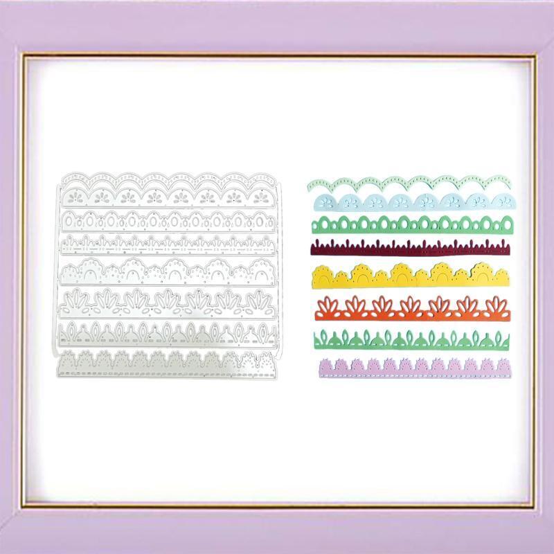Flower Grass Metal Cutting Dies Photo Album Decoration Accessories DIY Crafts
