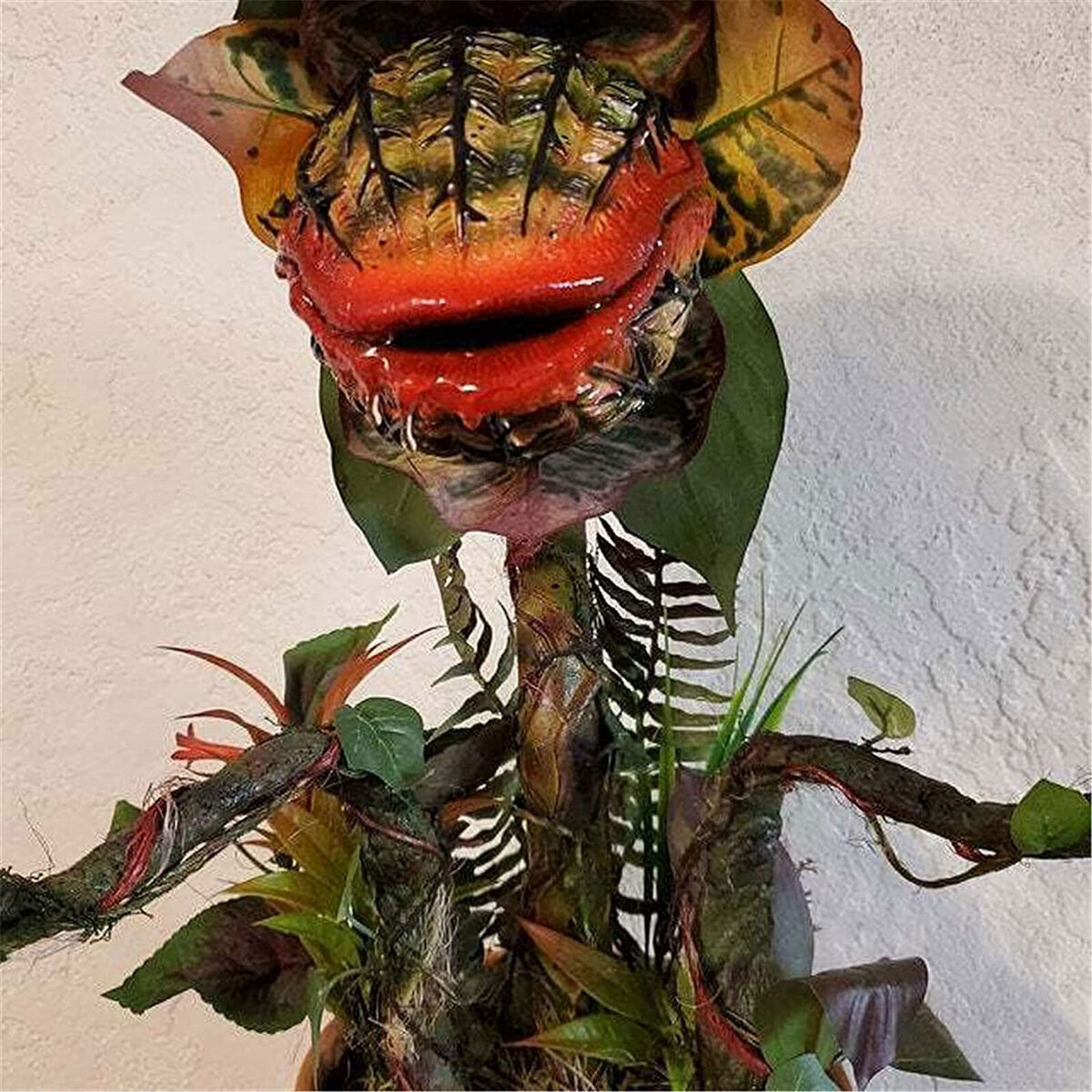 Corpse Flower Decor Chomper Realistic Sculpture Garden Flowerpot Decor