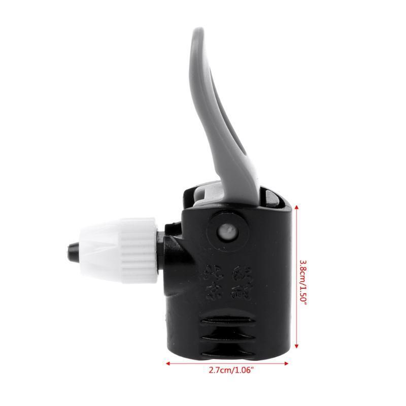 Bike Bicycle Pump Nozzle Valve Connector Adapter Dual Head Pumping Parts Tools
