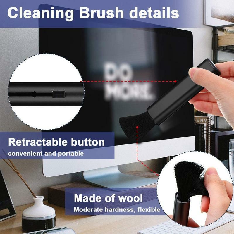 Mobile Phone PC Screen Cleaner Brush Portable Phone Screen Cleaning Artifact