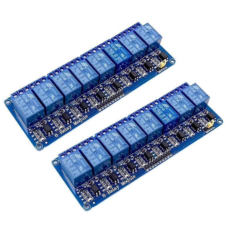 8 Way 5V Relay Module High Power Relay Control Board Single Switch Relay Board
