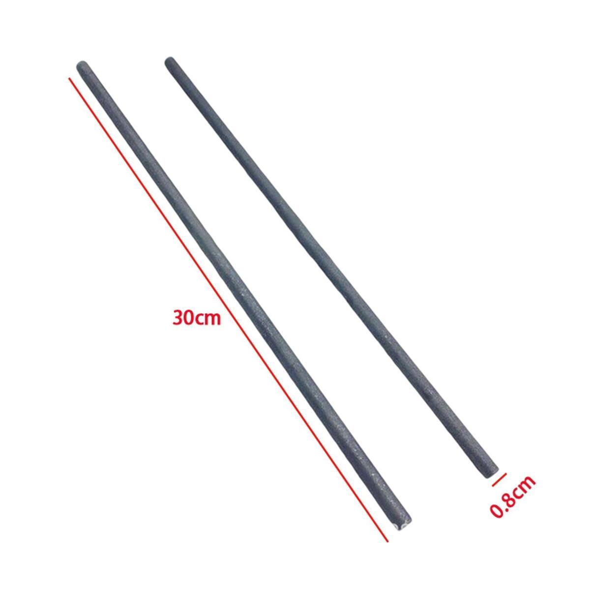 4 Pieces Ingot Die Stir Rod Stick Set for Refining Melting Metal Jewelry