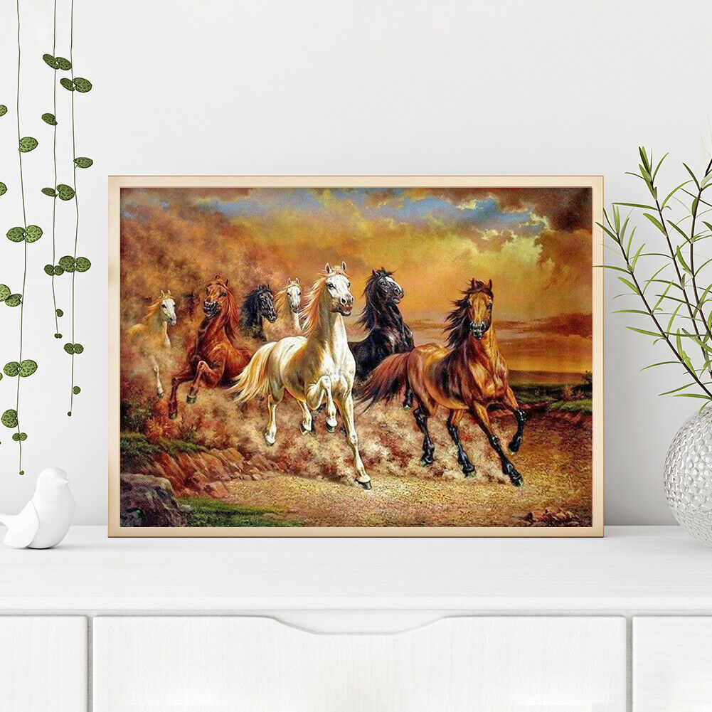 Steeds Full Square Drill DIY Diamond Painting Home Wall Art Room Decoration