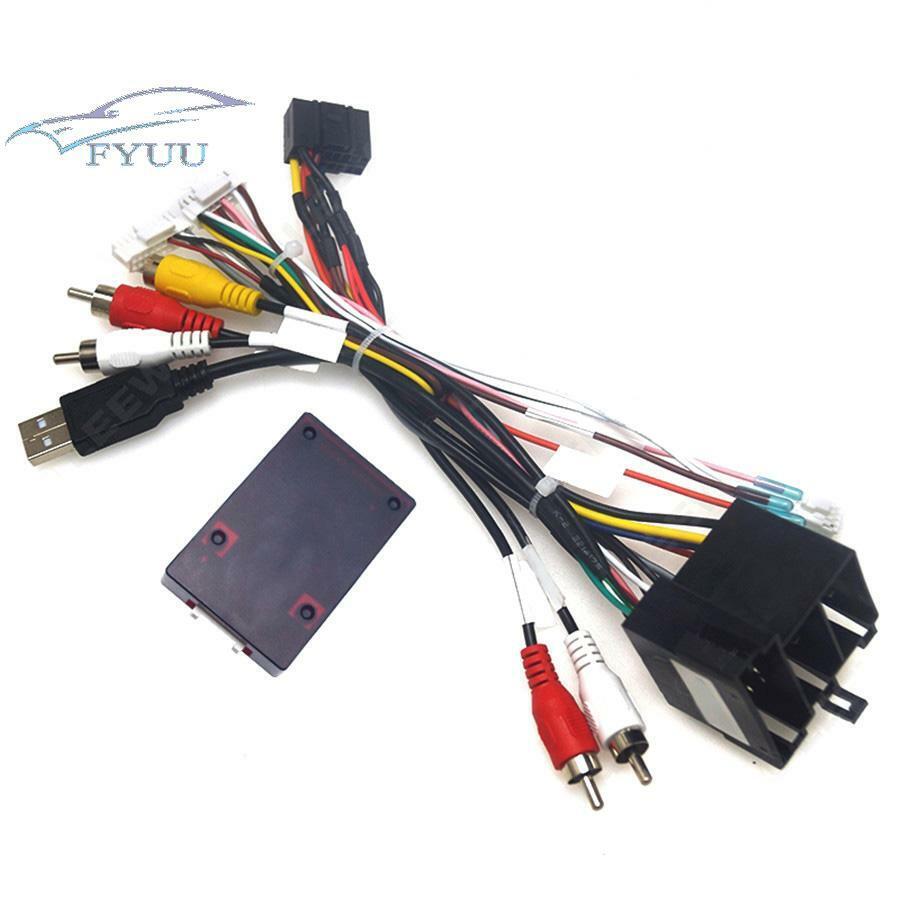 1set 16PIN Car Radio Android Power Calbe With Canbus Box For KIA Sorento 2010-11