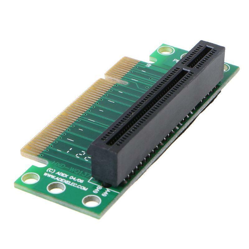 PCI Express 8X Riser Card 90 Degree Riser Adapter Card for 1U/2U Computer Kit