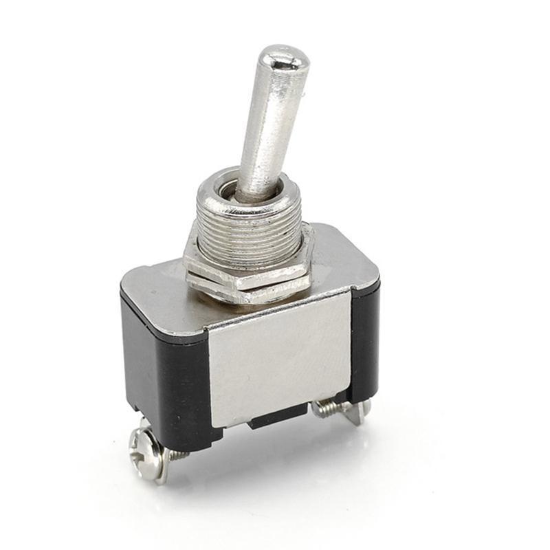 3Pcs ON-OFF-ON 3 Pin 3 Position Toggle Flicks Switch SPST 10A Auto Automotive