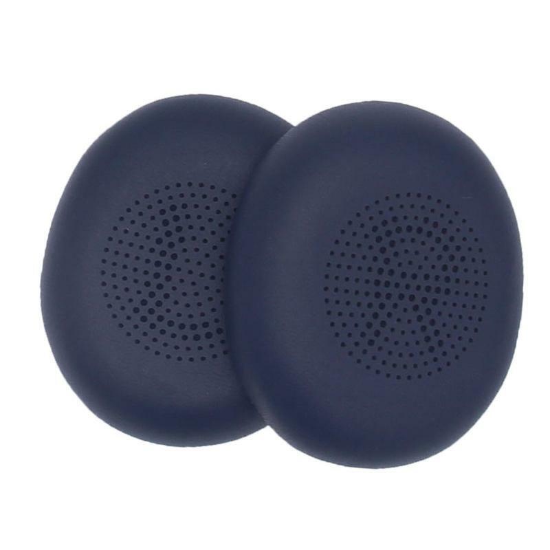 2pcs Protein Leather Ear Pads Cushion Repair for Elite 45h/Evolve 2 65 Headphone
