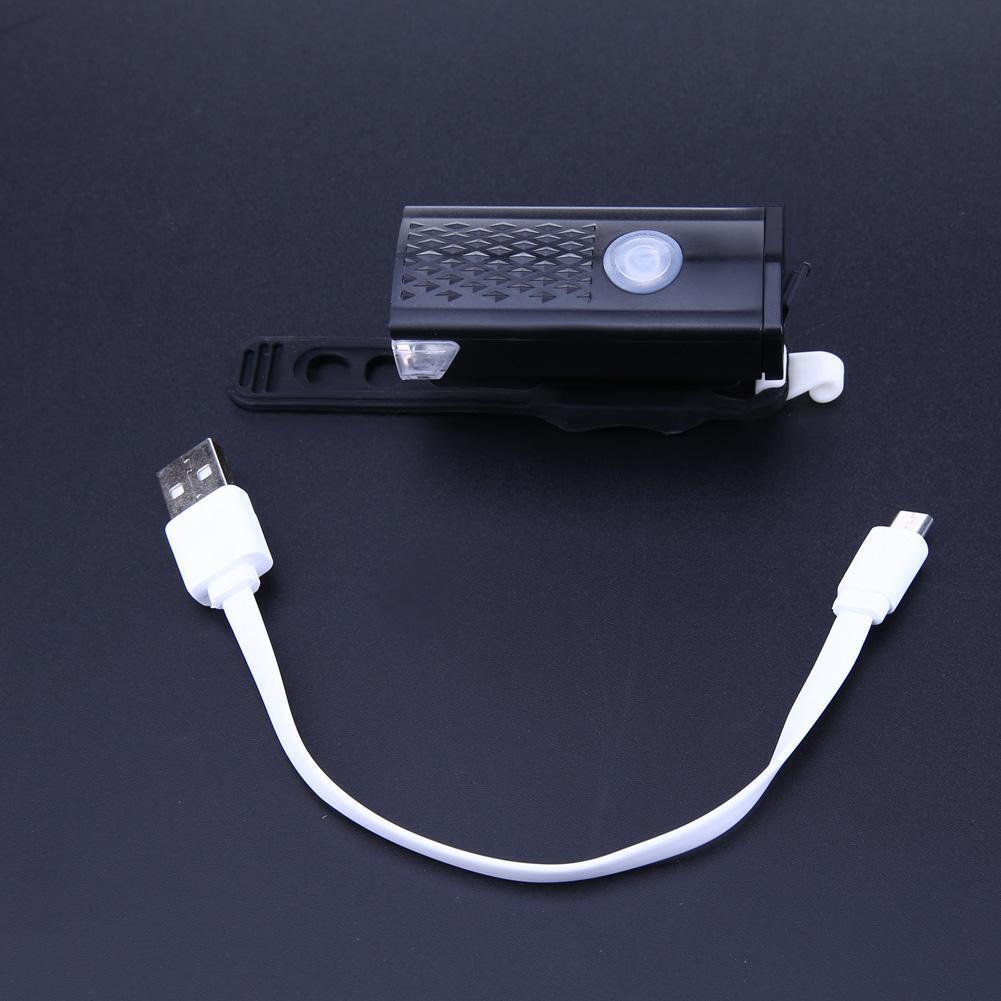 300LM Cycling Bicycle LED Lamp USB Rechargeable Bike Front Light