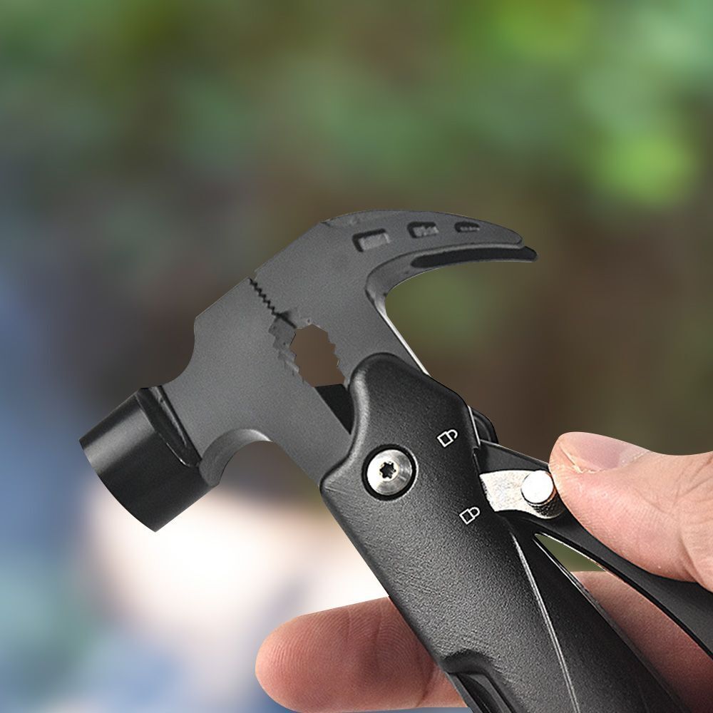 Tool Outdoor Hiking Multifunctional Multitool Claw Hammer Folding Hammer Pliers