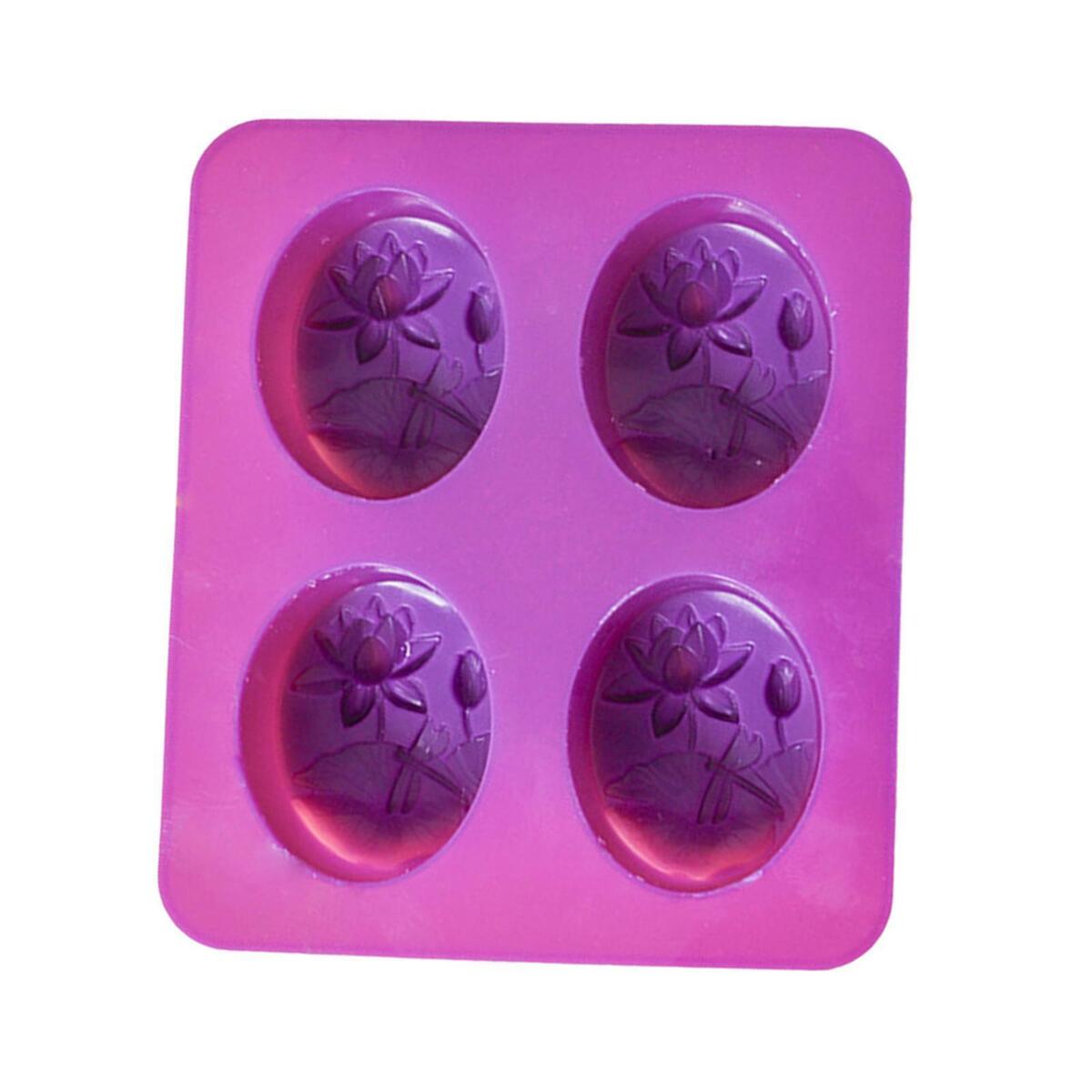 2x Silicone    for  Making Craft Mooncake Pudding Jelly Mould