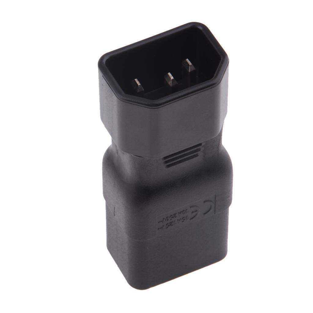 Universal IEC 320 C14 to C19 Converter Adapter Power Connector