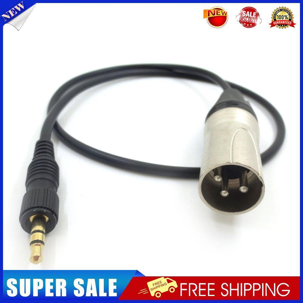 3.5mm Audio Cable XLR 3 Pin for Sony UWP D11 D21 Microphone Sound Recording