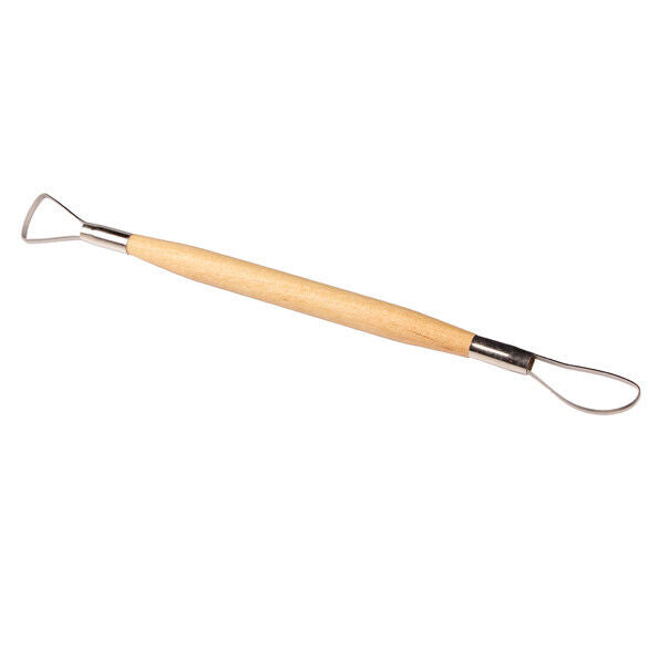 6PCS Wood Handle Wax Pottery Clay Sculpture Carving Tool DIY Craft Set