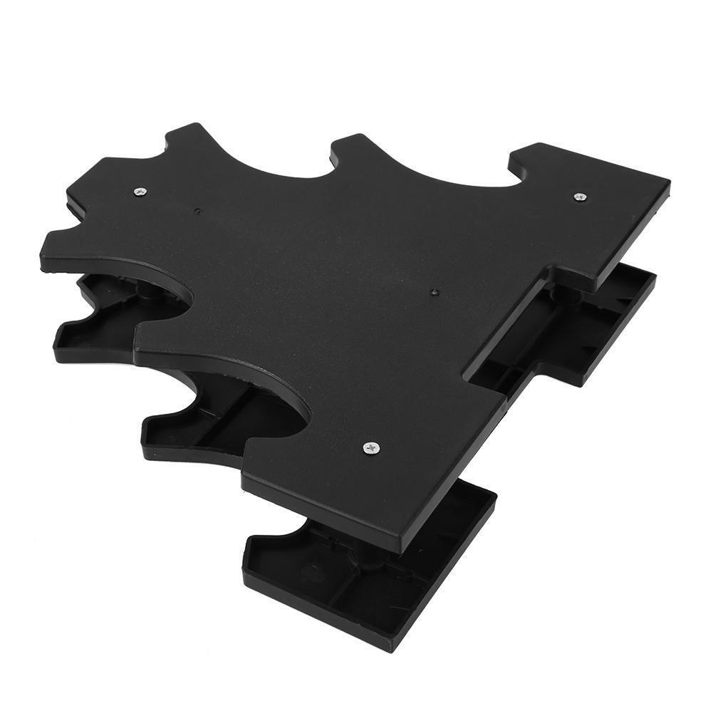 3 Tier Plastic Dumbbell Rack Storage Holder Tree Exercise Equipment Black?