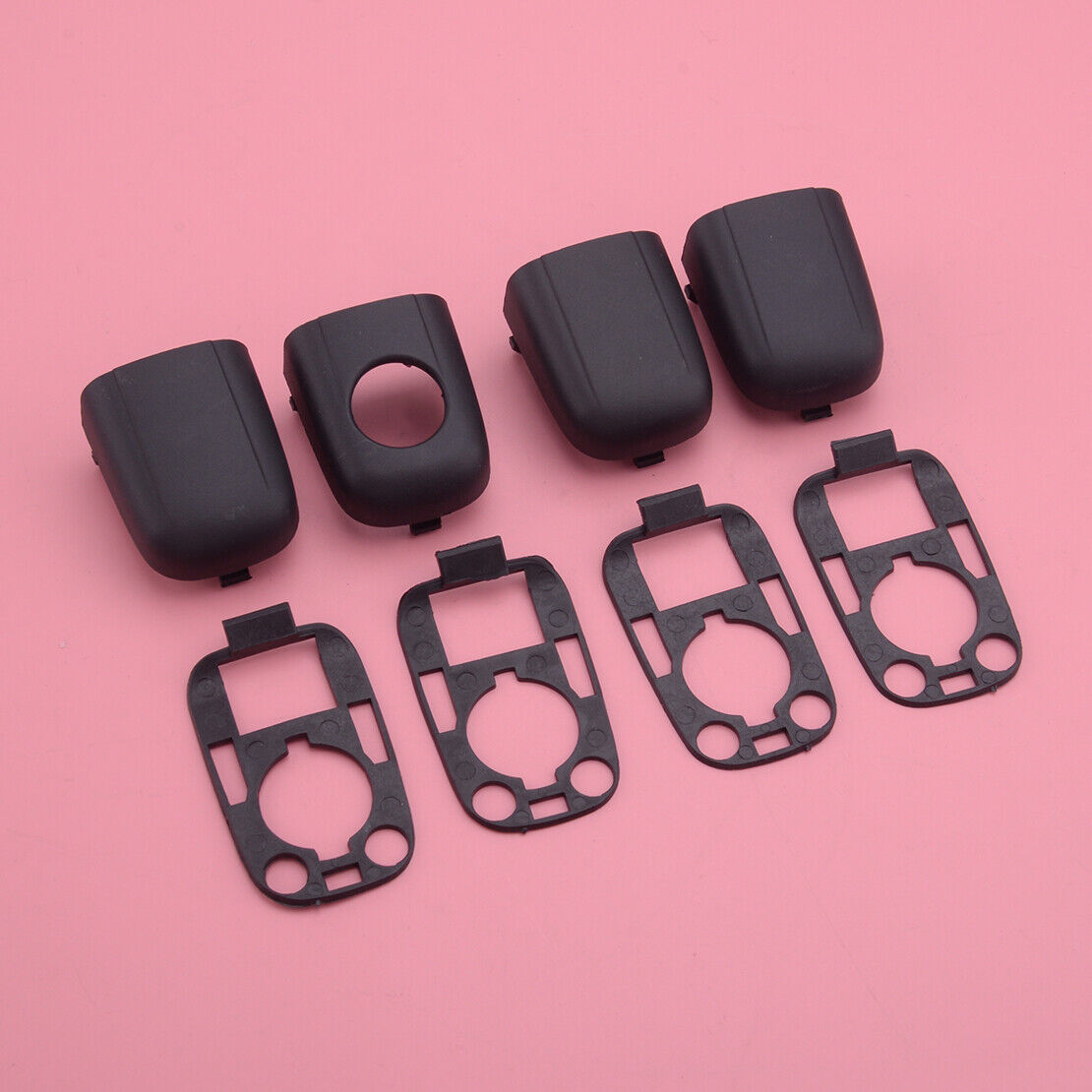 8pcs Door Handle End Cap Cover w/ Seal fit for Peugeot 307 / Citroen C2 C3