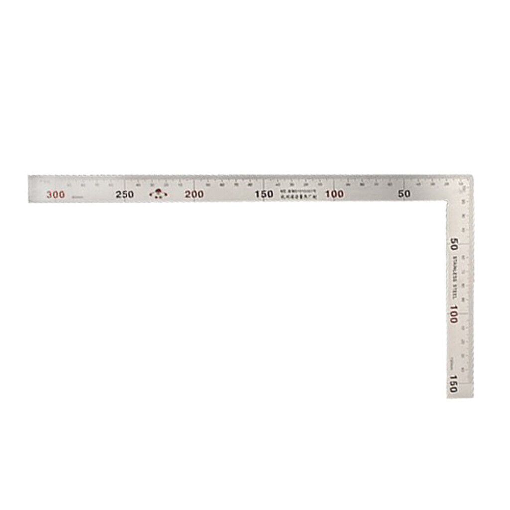 Stainless Steel Ruler for Engineer Carpenter Measure Tools 300mm