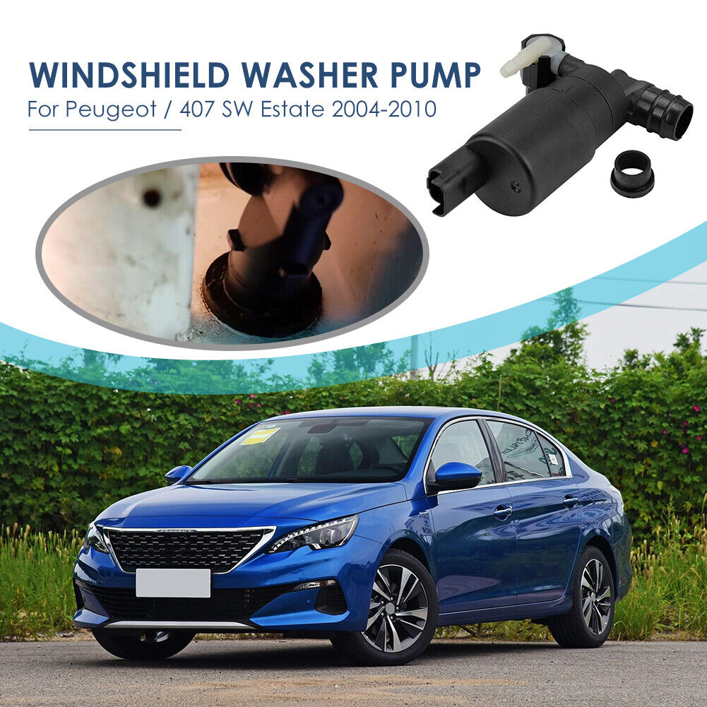 Twin Outlet Windscreen Washer Pump for Peugeot 106 308 407 807 93160293
