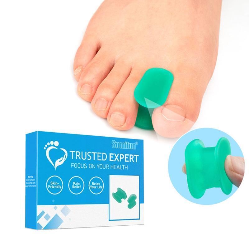 16 Packs Toe Separator Stretcher Spreader Spacer Bunions Hammer Toes Corrector